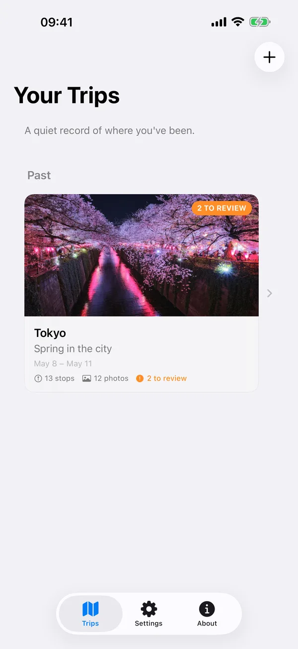 Trip library